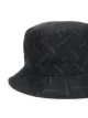 Marcelo Burlon County of Milan tonal logo print bucket hat