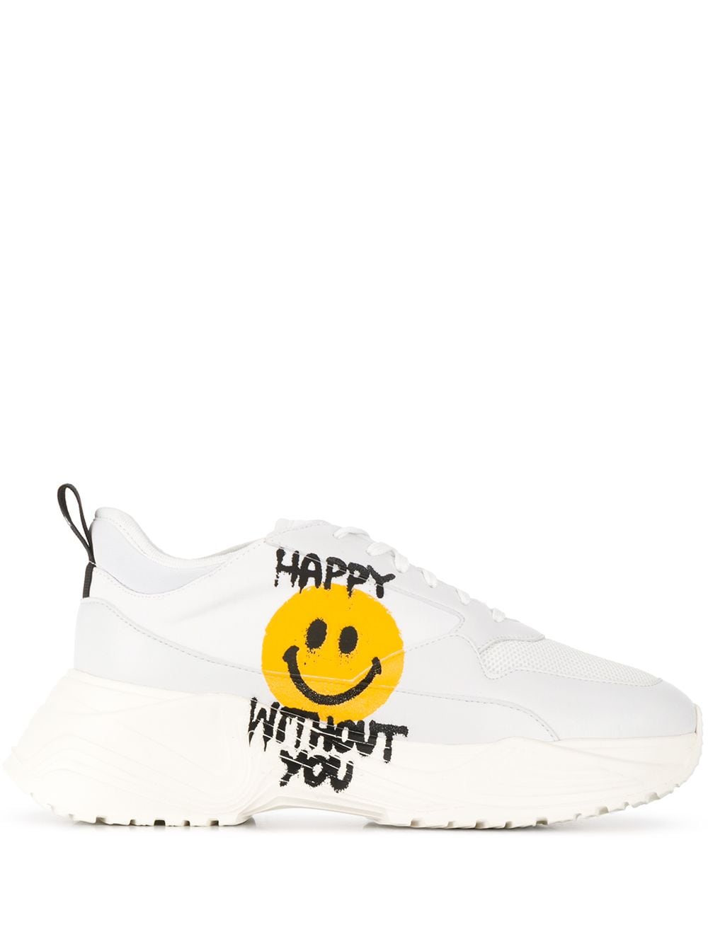 Philosophy Di Lorenzo Serafini X Smiley Printed Sneakers In White