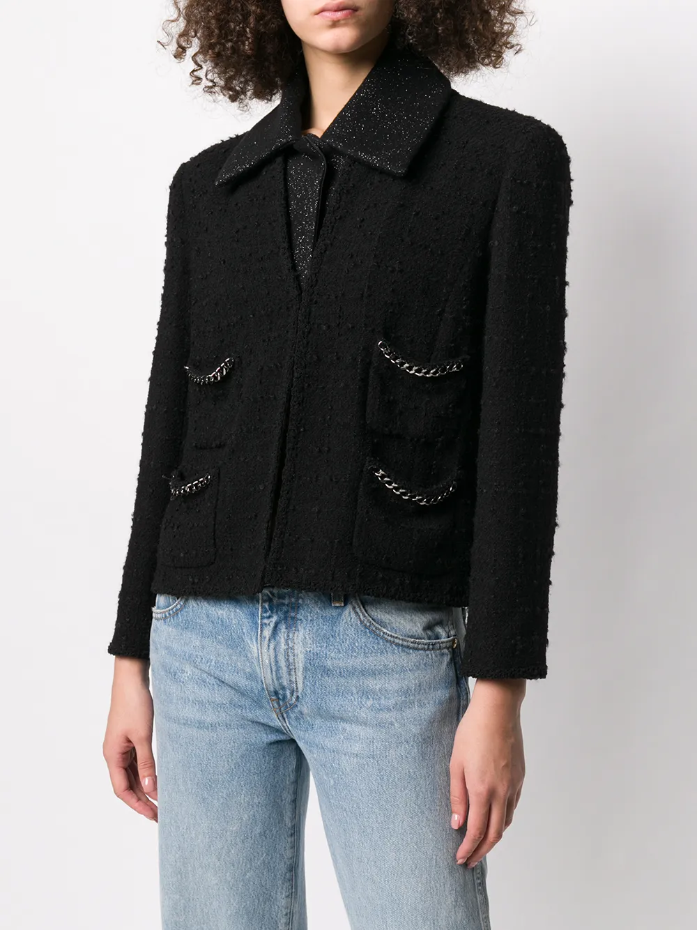 Pre-owned Jil Sander 2016 Detachable Collar In Black