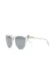 الصورة 2 من Saint Laurent Eyewear نظارة شمسية بتصميم ريترو