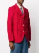 Comme Des Garçons Shirt بليزر بطبعة زهور