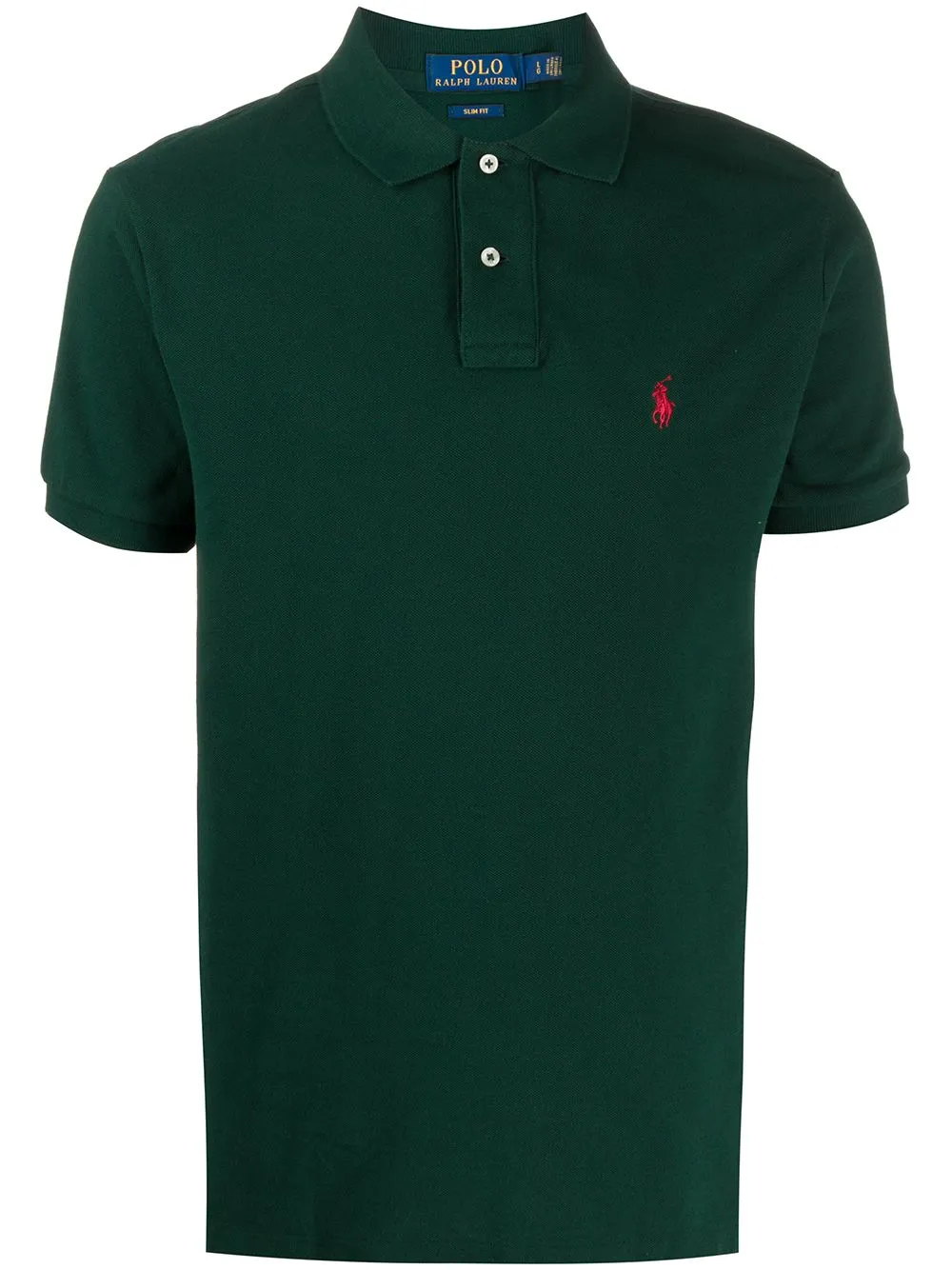 Polo Ralph Lauren Green T-shirt With Short Sleeves And Embroidered Logo In Cotton Man In Green