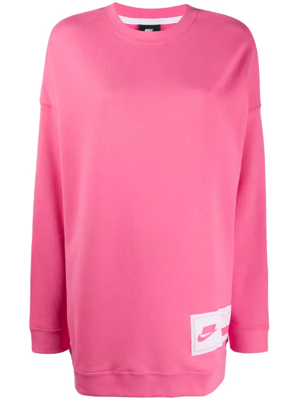 pink nike hoodie dress