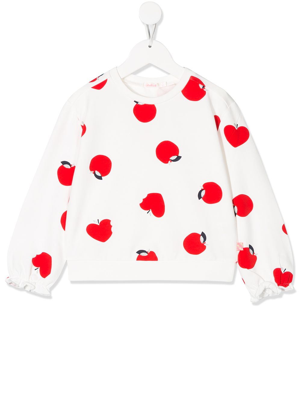 фото Billieblush apple print sweater