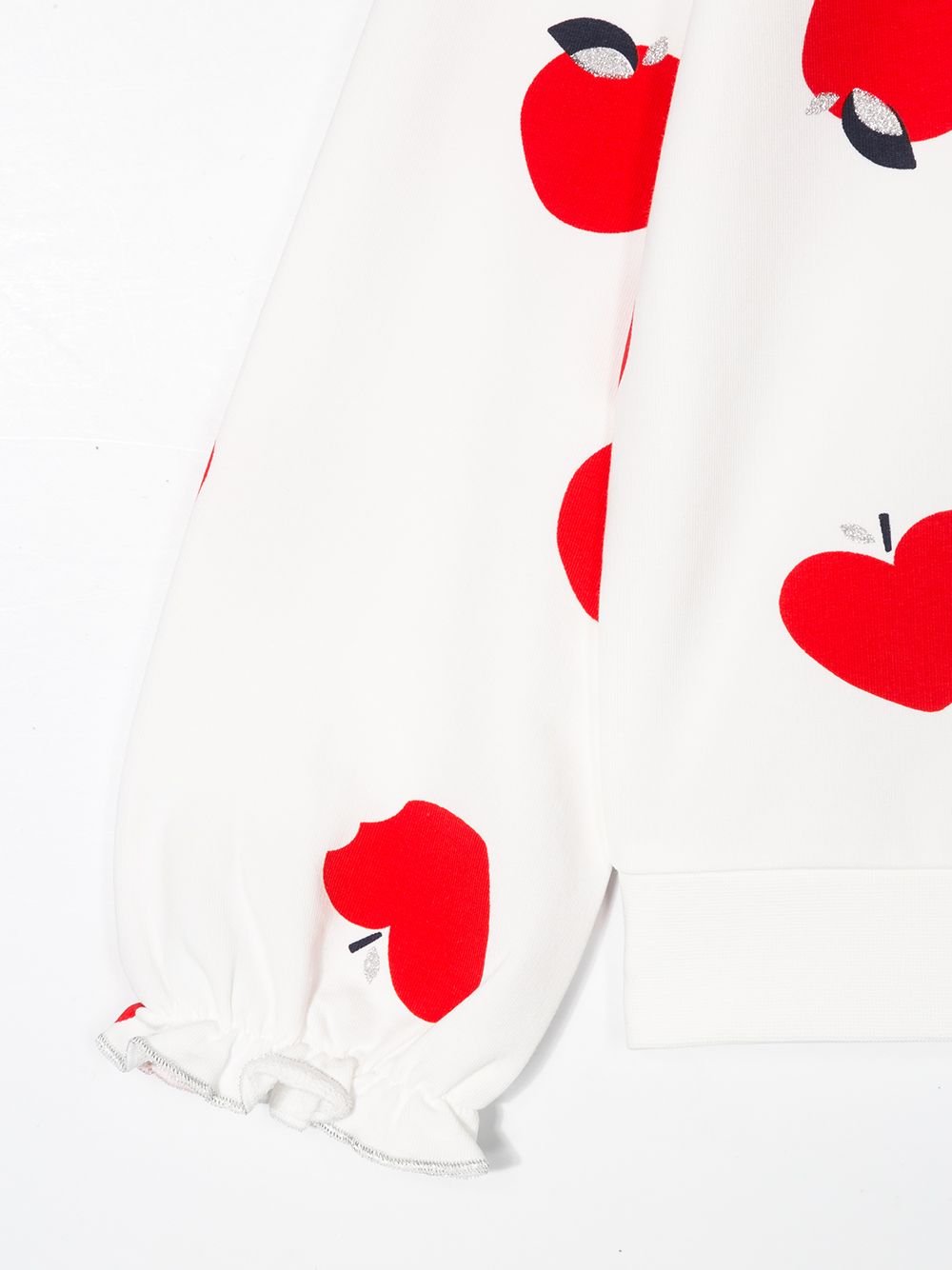 фото Billieblush apple print sweater