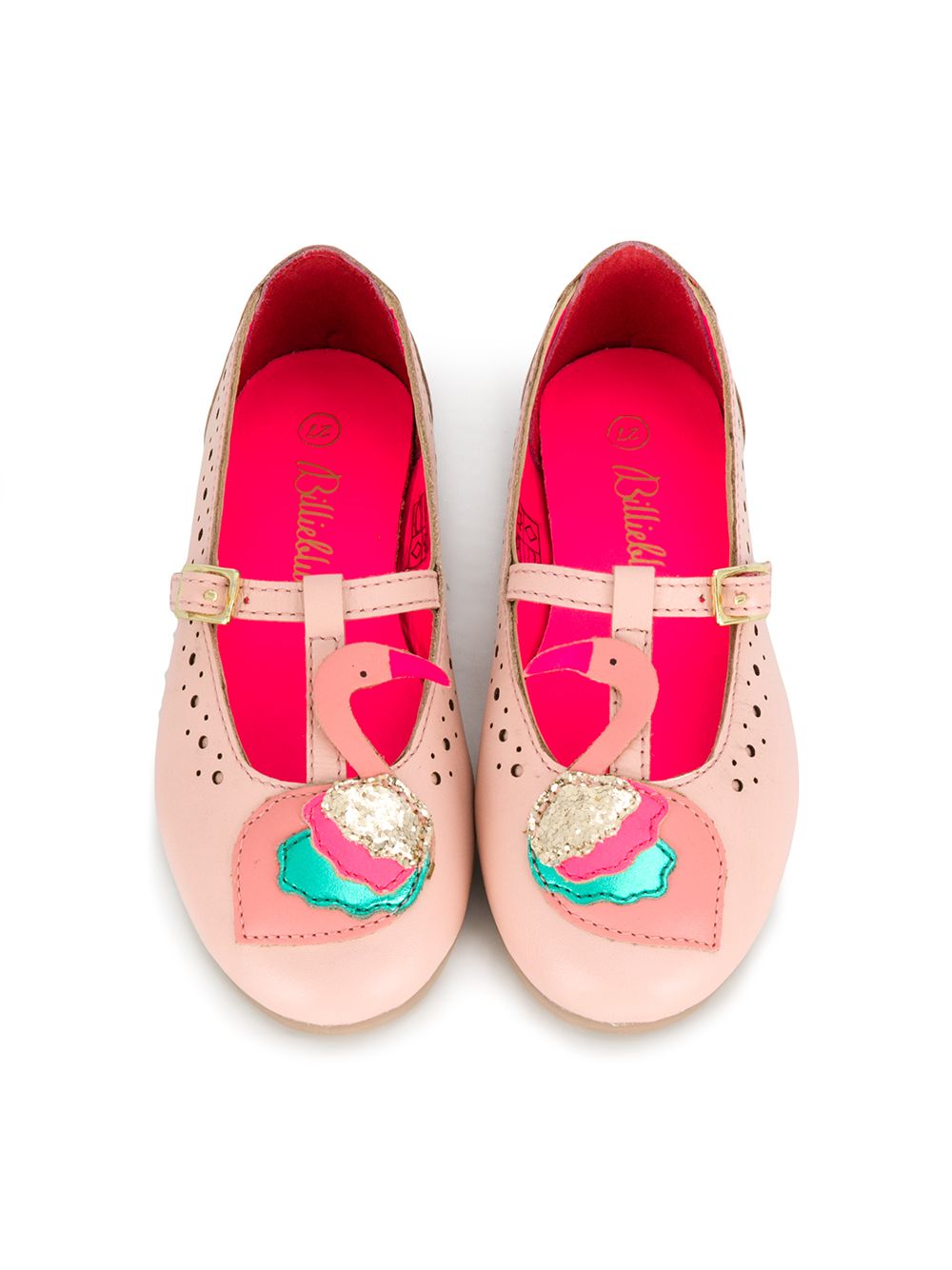 фото Billieblush 15mm flamingo ballerinas