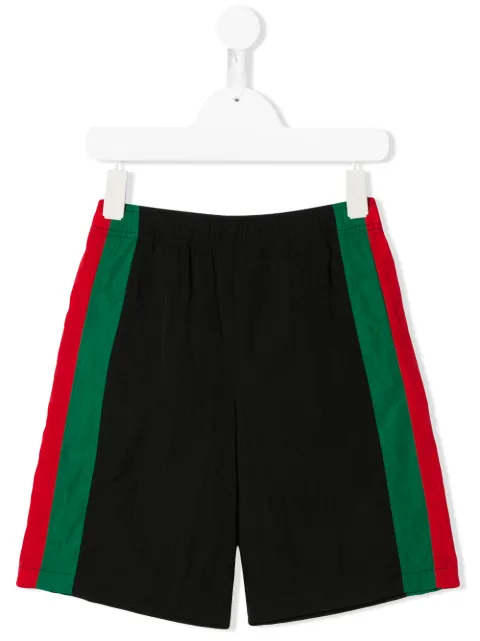Gucci Kids stripe-detailed shorts