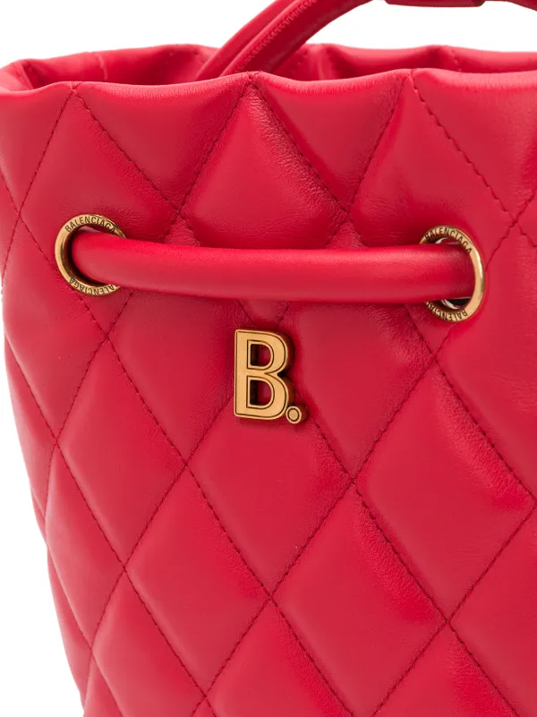 BALENCIAGA レッド かごバッグ レッド（赤）系 BALENCIAGA(バレンシアガ) かごバッグ