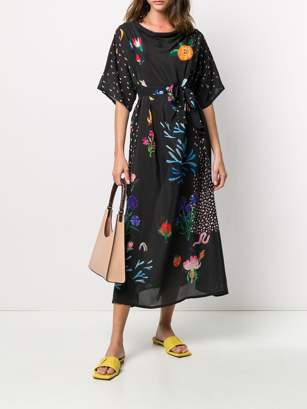 фото Anntian printed midi dress