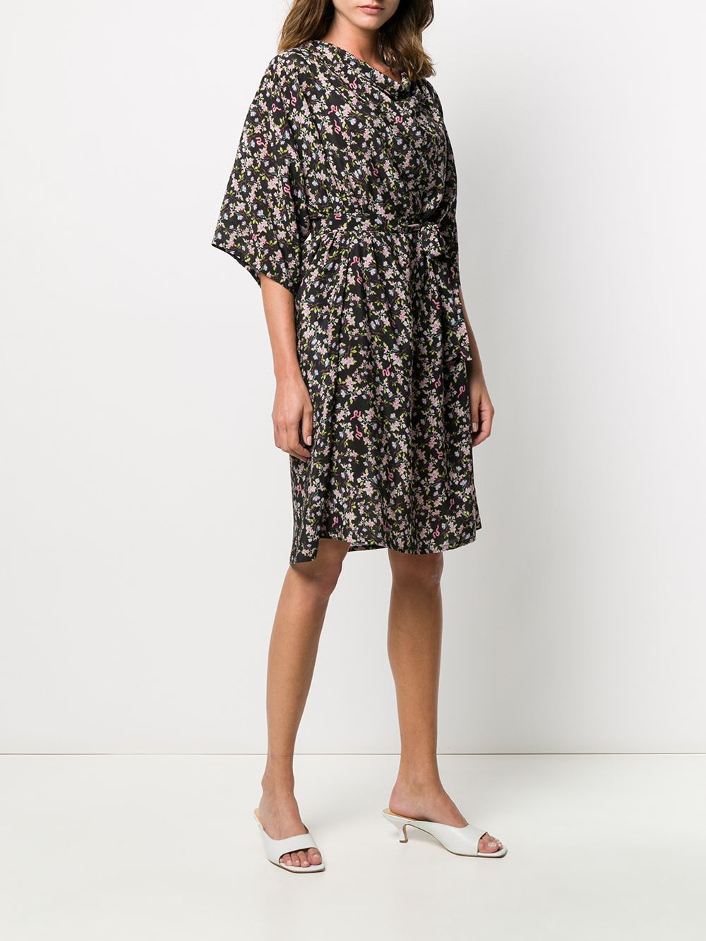 фото Anntian floral print midi dress