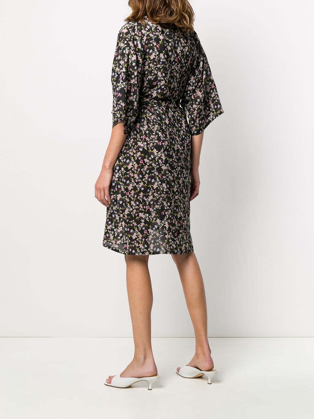 фото Anntian floral print midi dress