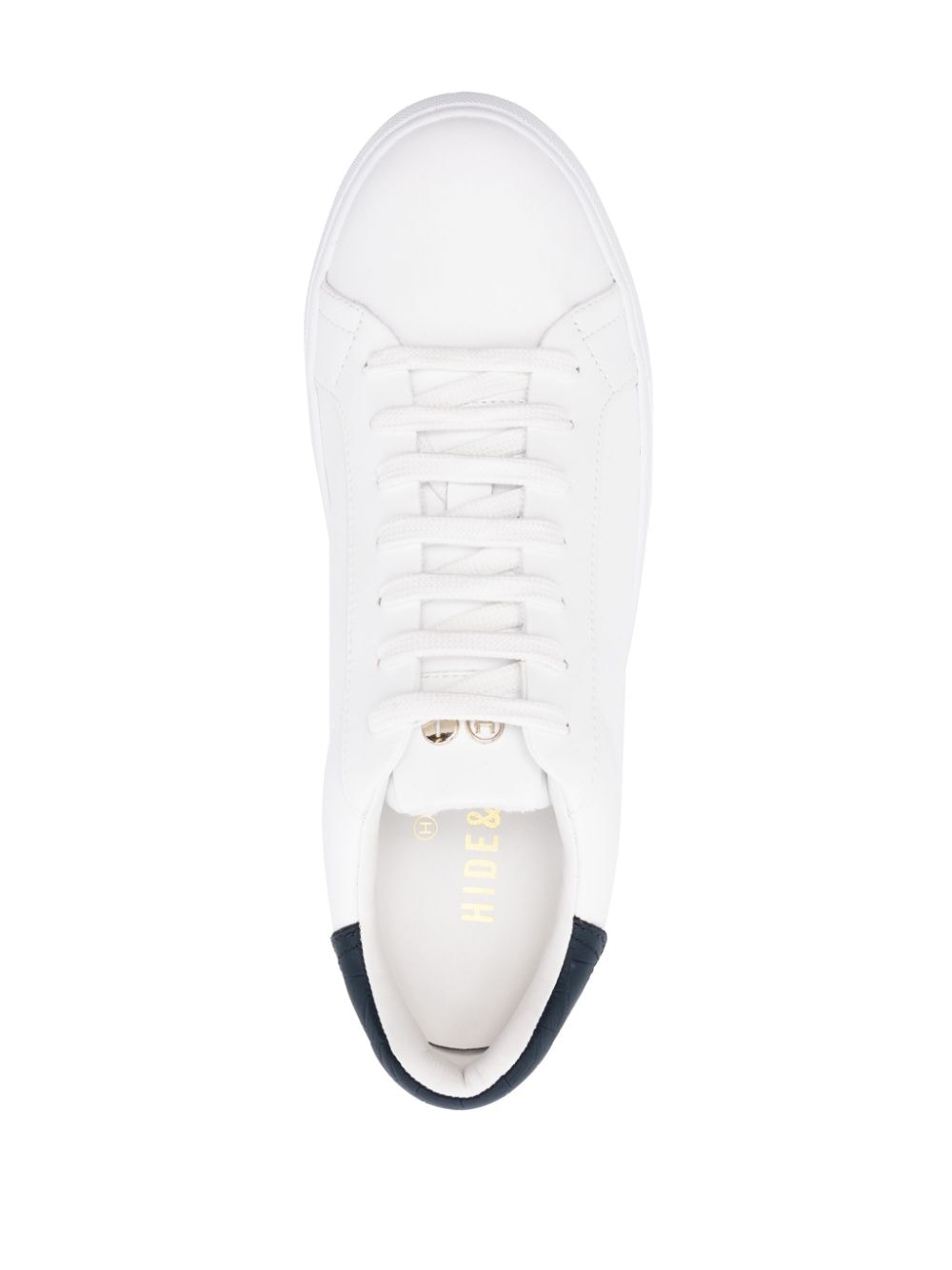 Shop Hide & Jack Essence Sky Sneakers In White