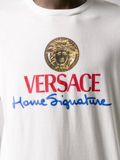 versace home signature t shirt