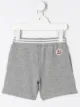 الصورة 2 من Moncler Kids شورت بحزام خصر مخطط