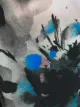 Alexander McQueen watercolour effect swim shorts