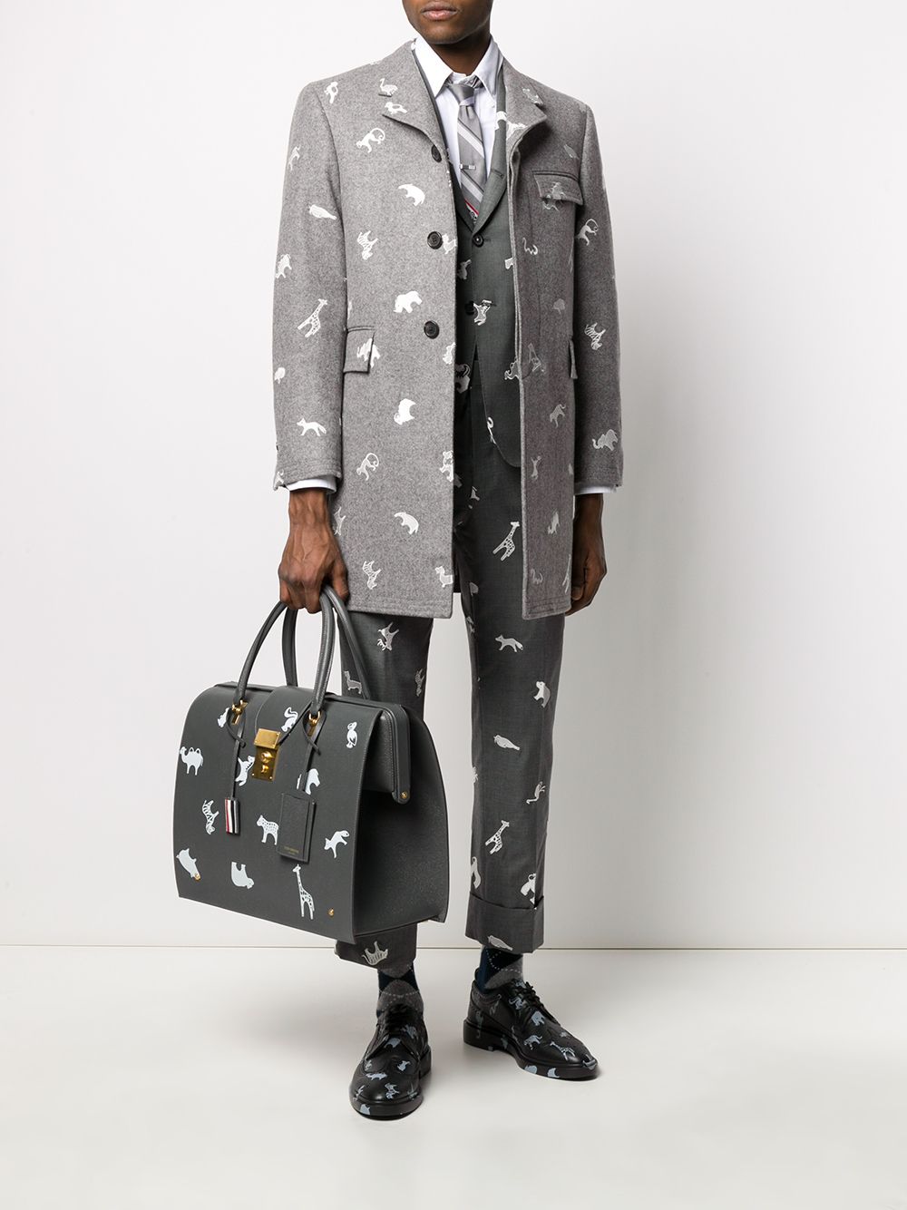 фото Thom browne сумка-тоут mr. thom