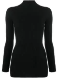 Wolford ribbed roll-neck jumper - Black