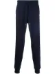 Image 1 of Thom Browne tonal 4-Bar loopback track pants
