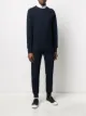 Image 2 of Thom Browne tonal 4-Bar loopback track pants