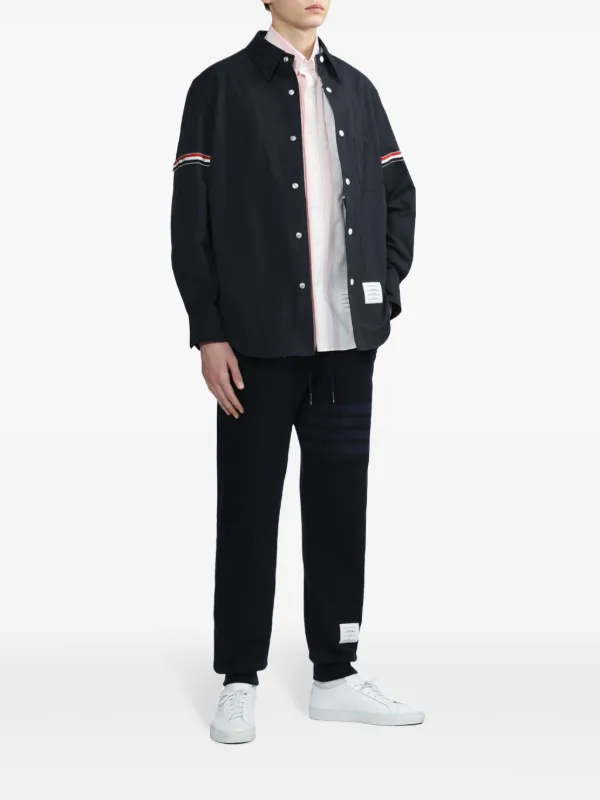Thom Browne 4BAR ループバック トラックパンツ 通販 - FARFETCH