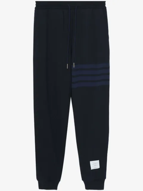 Thom Browne спортивные брюки с полосками 4-Bar