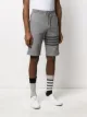 Thom Browne cotton striped track shorts