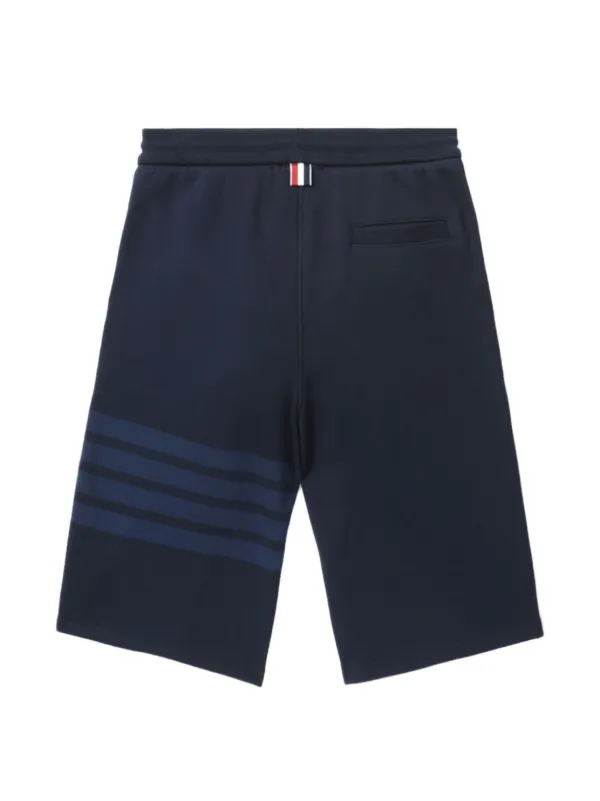 【送料&関税込】Thom Browne Shorts Thom Browne 4 Bar-stripe Cotton Shorts | Blue | FARFETCH
