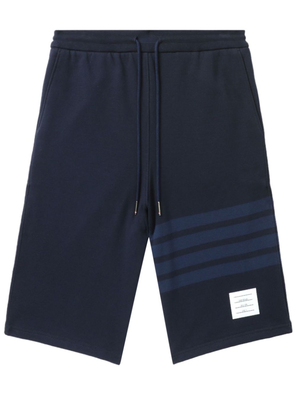 Thom Browne 4-Bar loopback track shorts - Blue