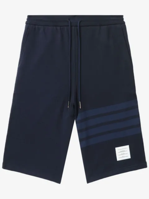 Thom Browne 4-Bar loopback track shorts