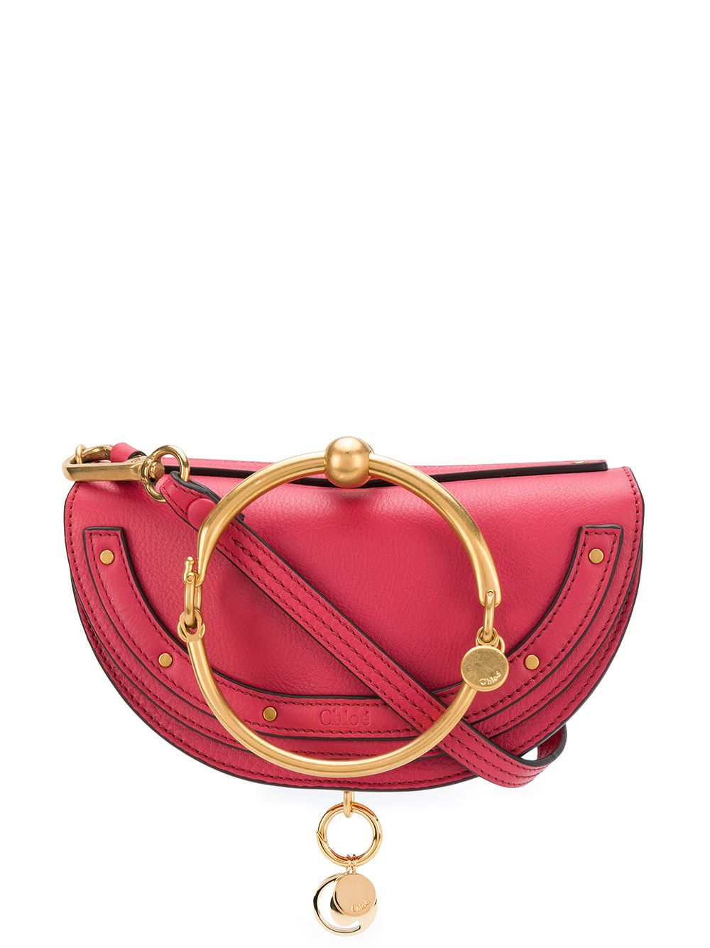 Chloé Nile Minaudière Bag In Pink