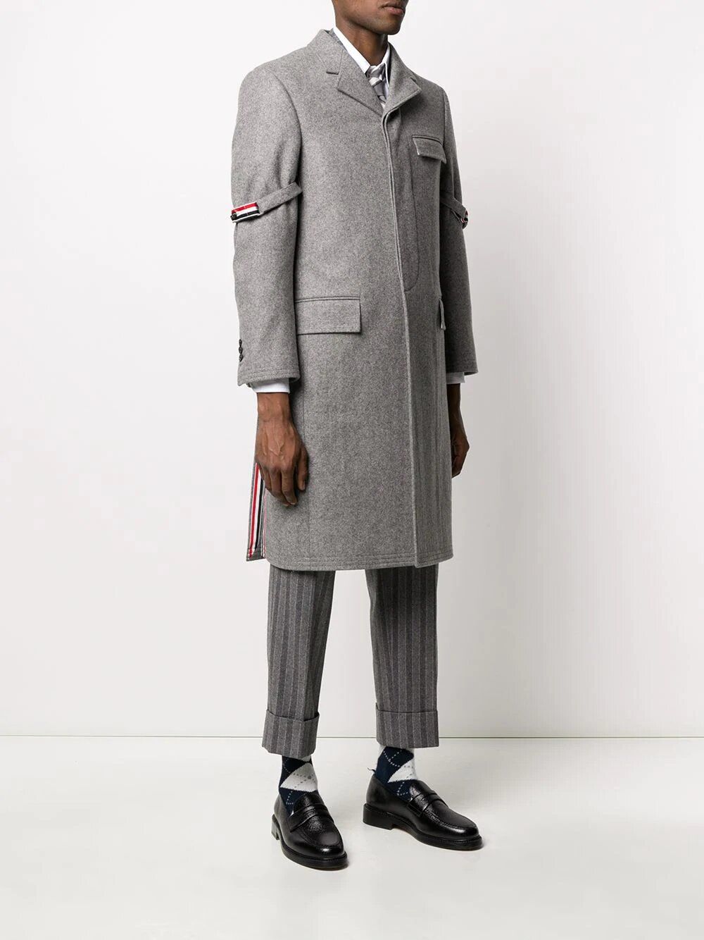 фото Thom browne рубашка в полоску