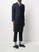 Thom Browne chalk stripe Chesterfield overcoatcoat