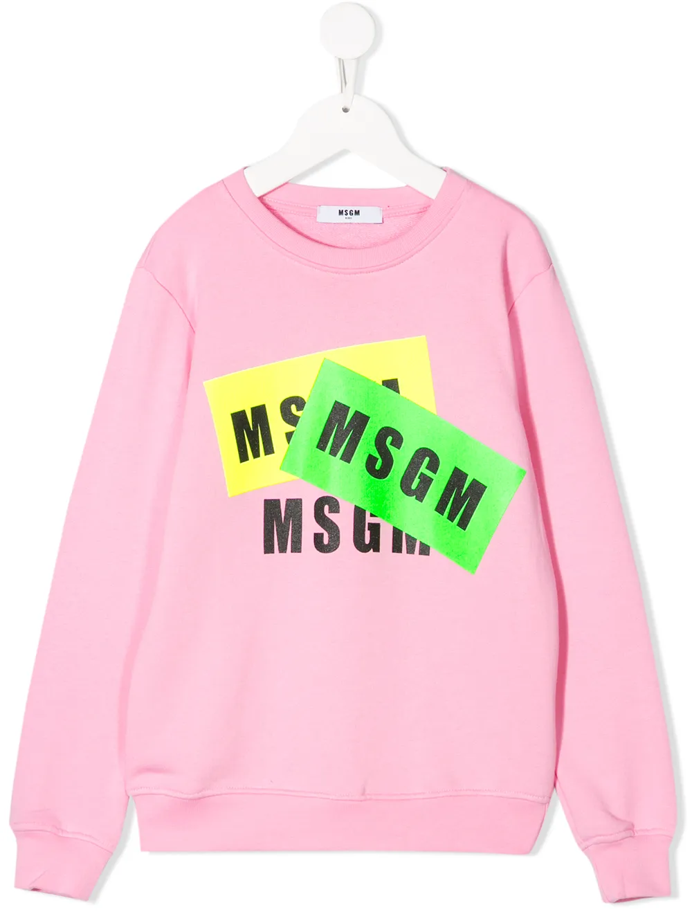 Msgm Kids футболка с круглым вырезом и логотипом Msgm Kids футболка с круглым вырезом и логотипом