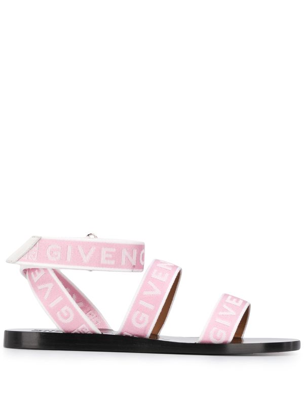 Givenchy logo strap flat sandals 