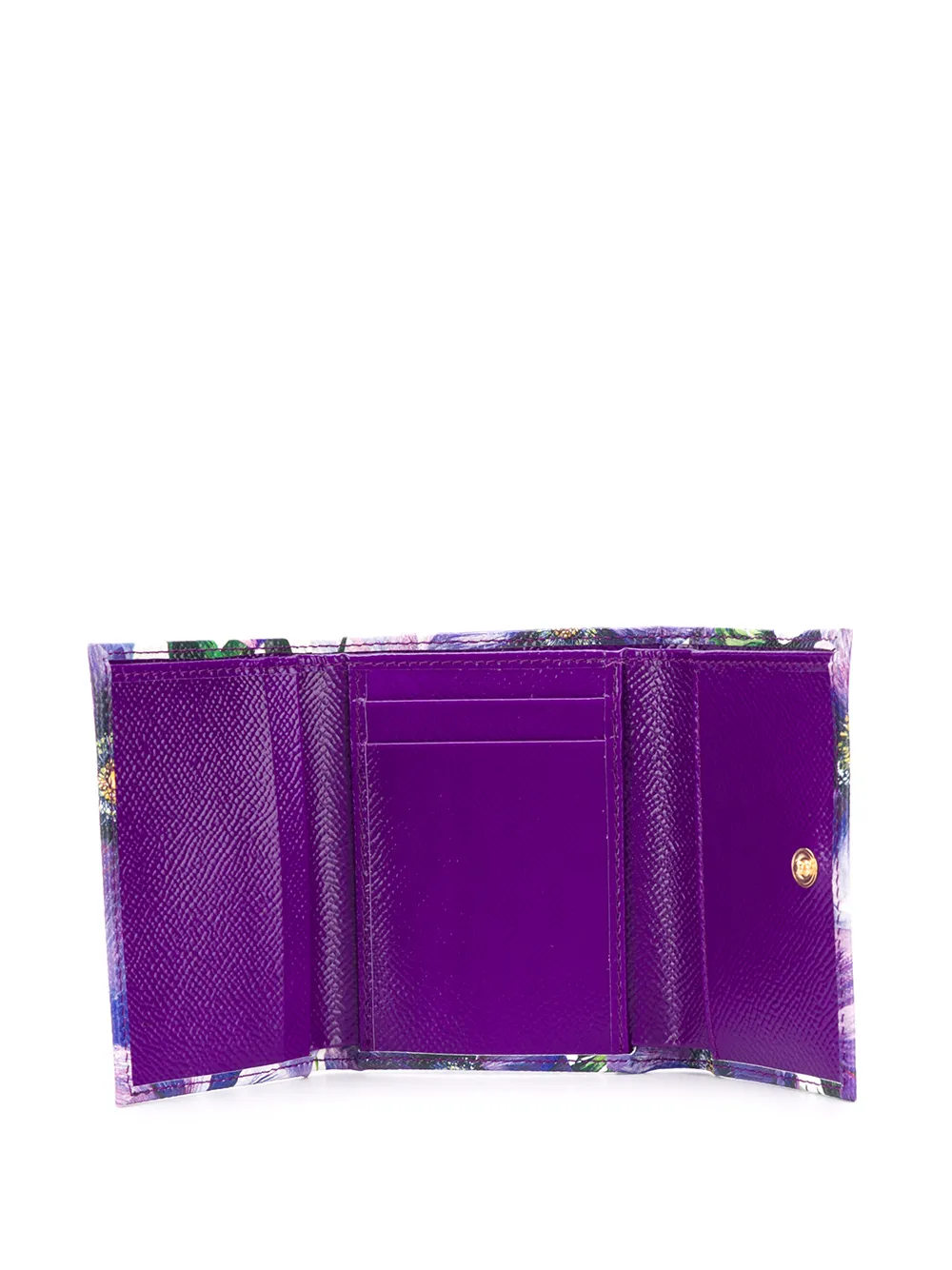 фото Dolce & gabbana кошелек с цветочным принтом