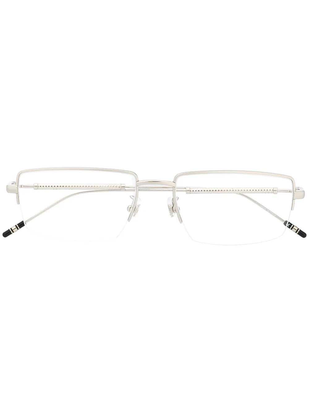 Montblanc スクエア眼鏡フレーム | シルバートーン | Image 1