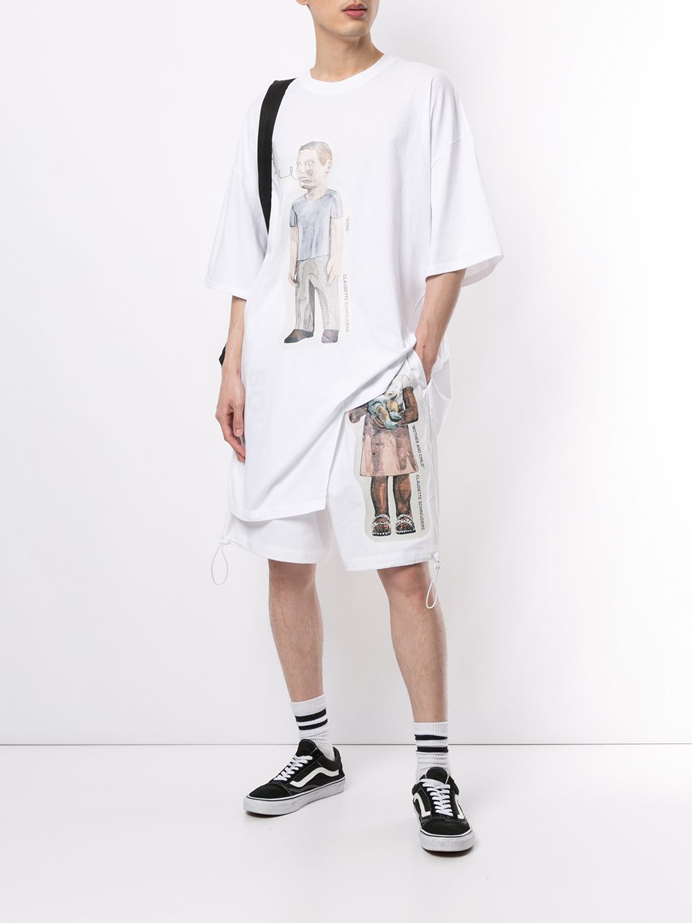 фото Bmuet(te) oversized graphic print t-shirt