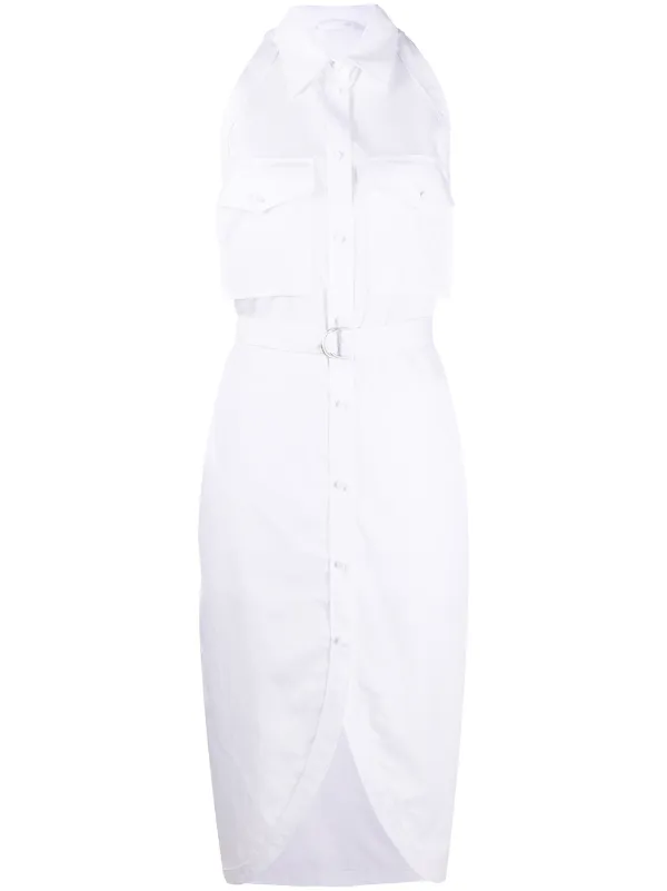 helmut lang shirt dress