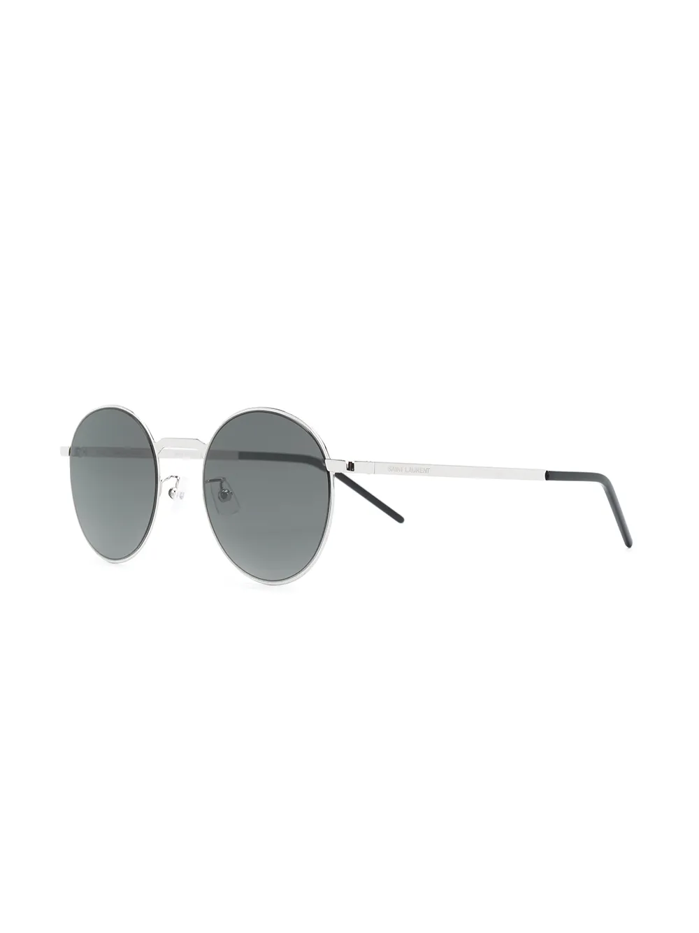saintlaurenteyewear Saint Laurent Eyewear Zonnebril met rond piloten montuur - Zilver