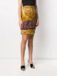 Versace Pre-Owned تنورة مجسمة بطبعة جلود حيوانات 1990