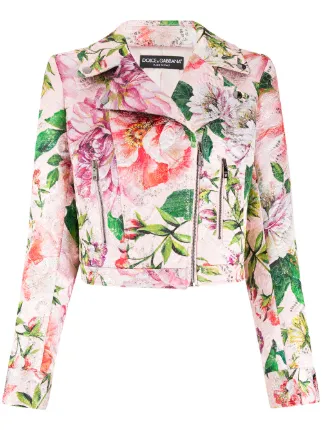 Dolce and gabbana floral on sale jacket