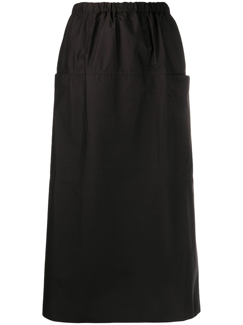 Sofie D'hoore Oversized Midi Skirt In Black