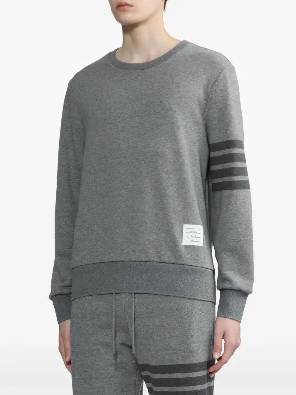 ☆送料 関税込☆THOM BROWNE★4BAR コットン スウェットシャツ★ Thom Browne 4BAR スウェットシャツ 通販 - FARFETCH