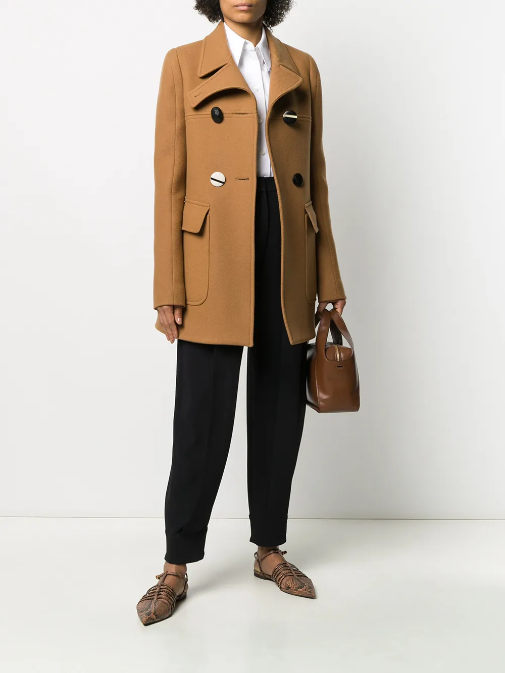 Image 2 of Stella McCartney large button coat