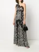 Image 2 of Stella McCartney swirl one-shoulder dress