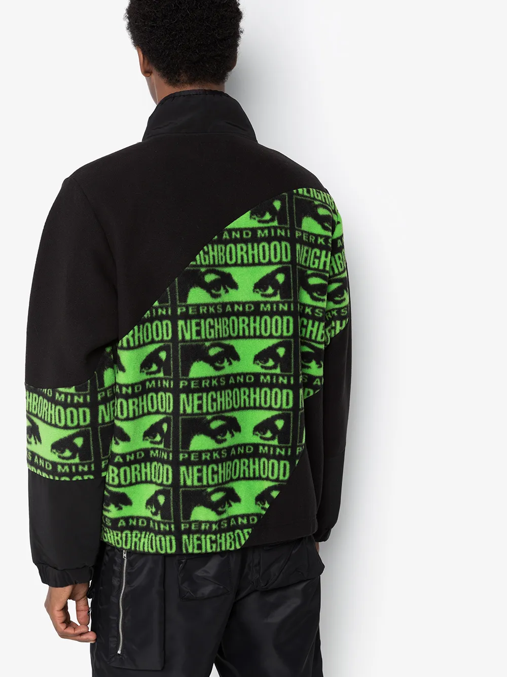 фото Neighborhood printed zipped bomber jacket