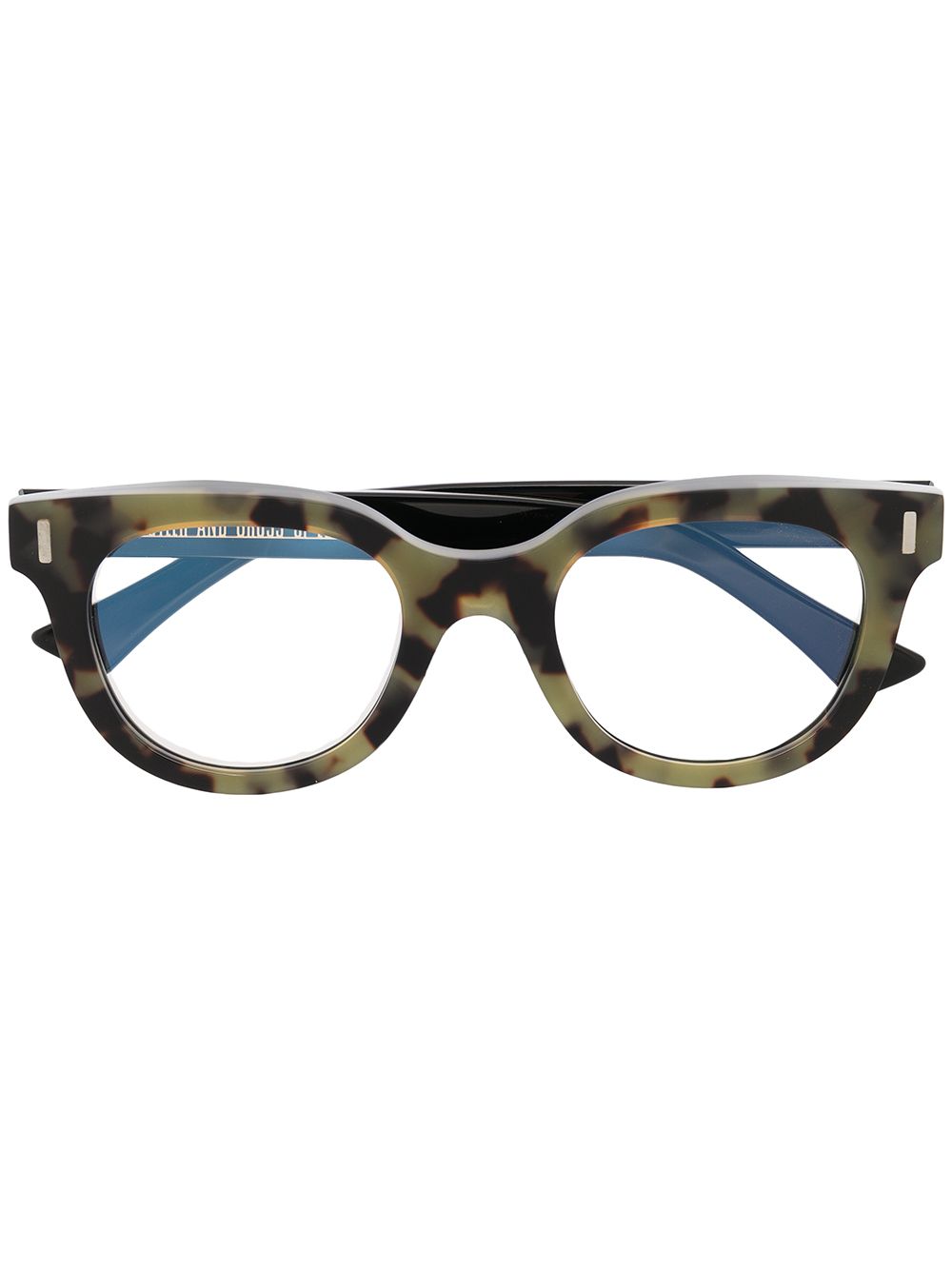 фото Cutler & gross очки в круглой оправе черепаховой расцветки
