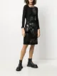 Image 2 of Bottega Veneta Pre-Owned mirror effect long-sleeved dress