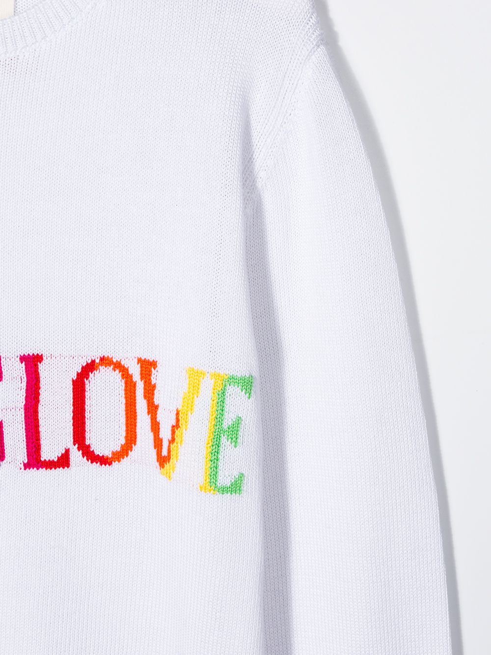 фото Alberta ferretti kids джемпер love is love