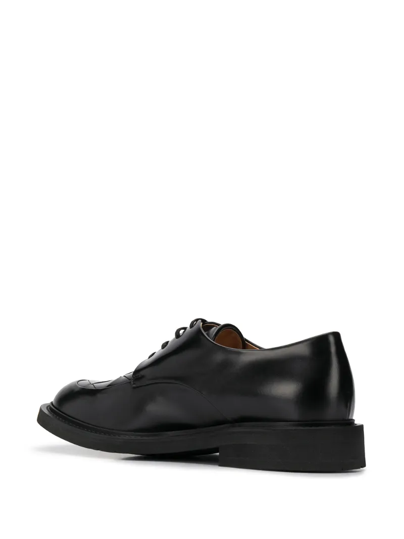 BOTTEGA VENETA INTRECCIATO WEAVE DERBY SHOES